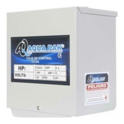 Caja De Control Aqua Pak Para Motor Sumergible 115v 1/2hp