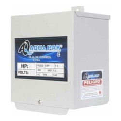 Caja De Control Aqua Pak Para Motor Sumergible 230v 3hp