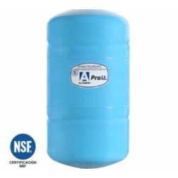 Tanque precargado vertical en línea de diafragma, ALTAMIRA, serie PRO-LV, acero al carbón, 38 litros, presión máxima de 150 psi