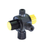 Válvula multifuncional para bomba dosificadora de PVC  LMI Milton Roy- NP 57710