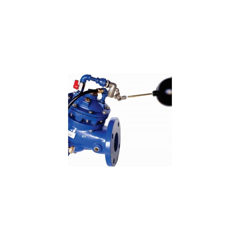 Válvula automática de control de hierro dúctil, con piloto flotador remoto 250 CWP Marca RUD Fig. D224-FL de 2?