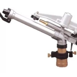 Cañón De Riego Duplex De 2 PuLG. giro ajustable 0-360°
